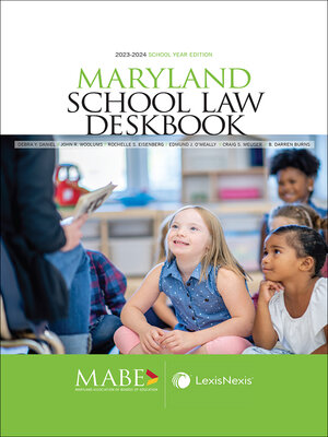 cover image of Maryland School Law Deskbook